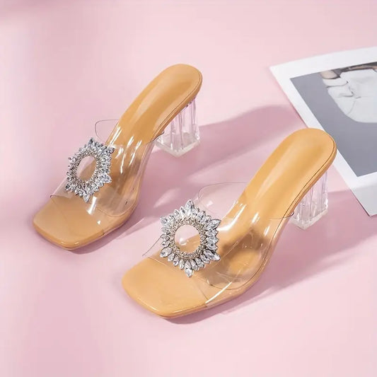 Lustra Crystal-Clear High Heels